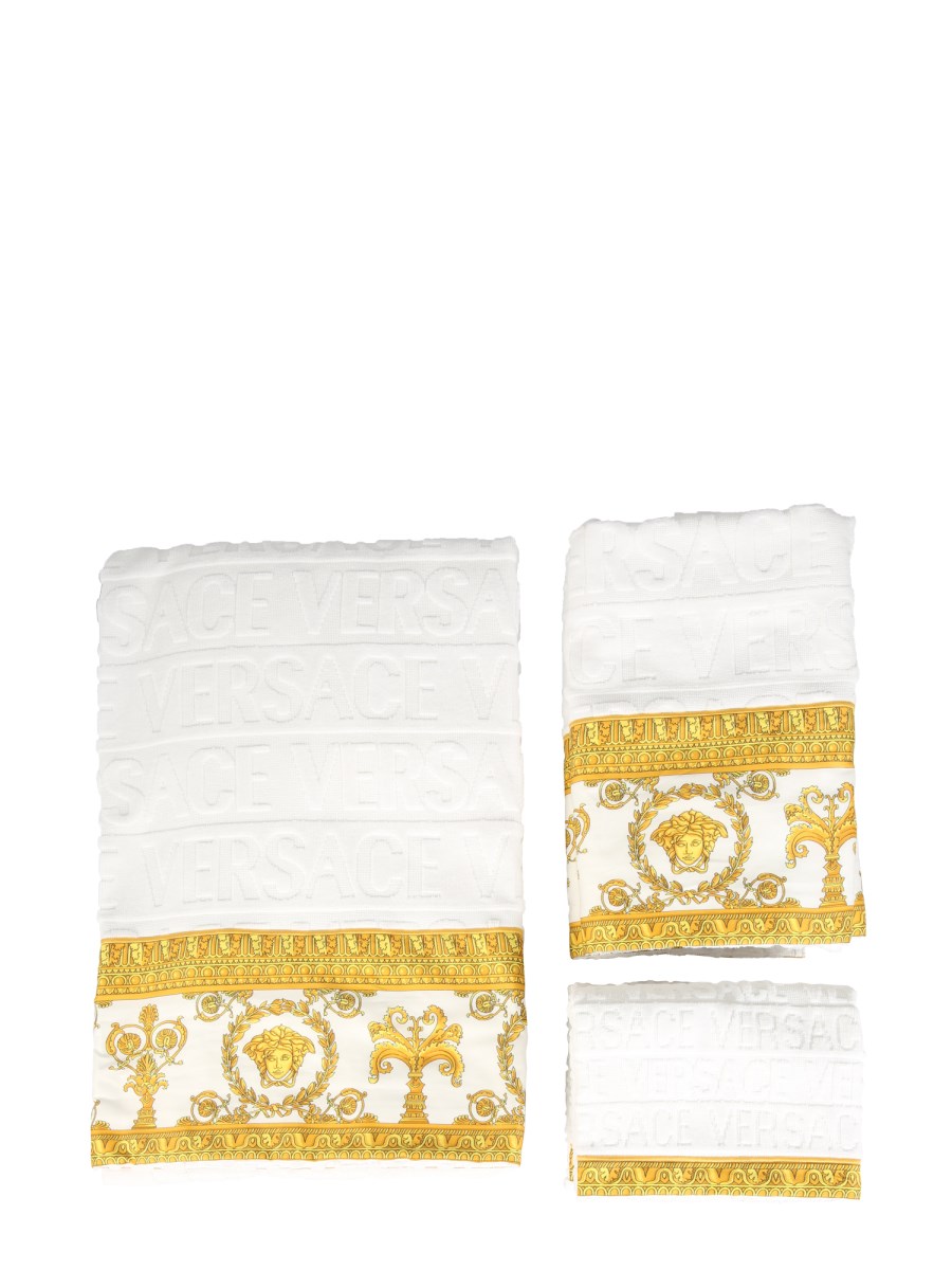 VERSACE FIVE PIECE I BAROQUE TOWEL SET 100 COTTON Eleonora