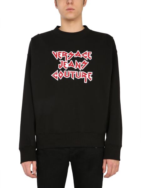 versace crew neck sweatshirt