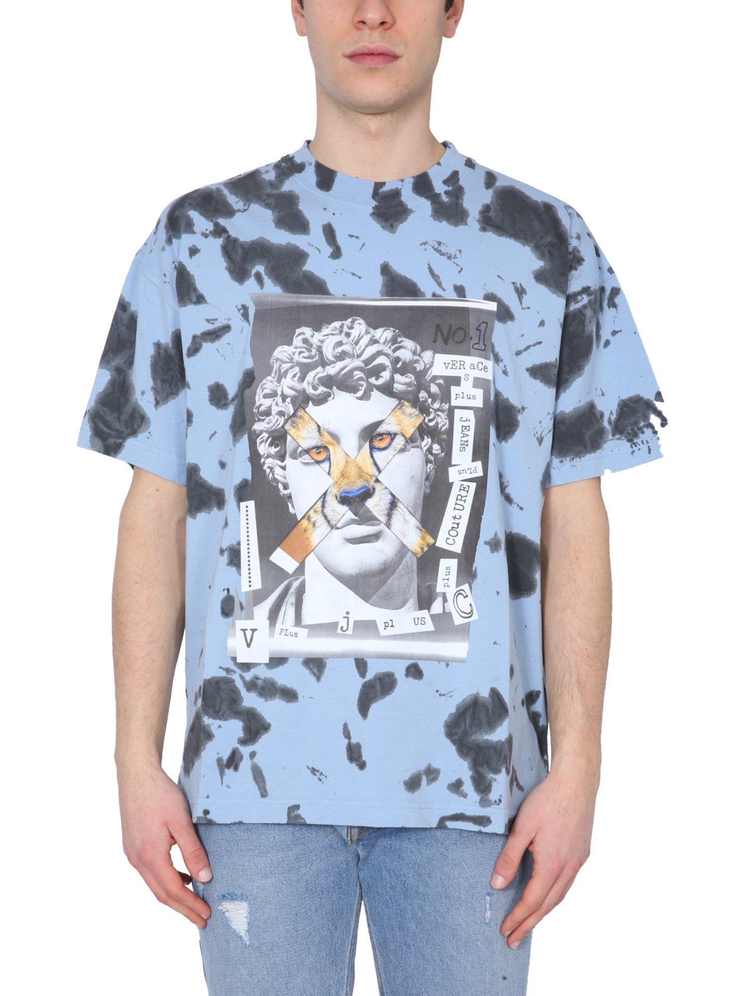 versace jeans couture crew neck t-shirt