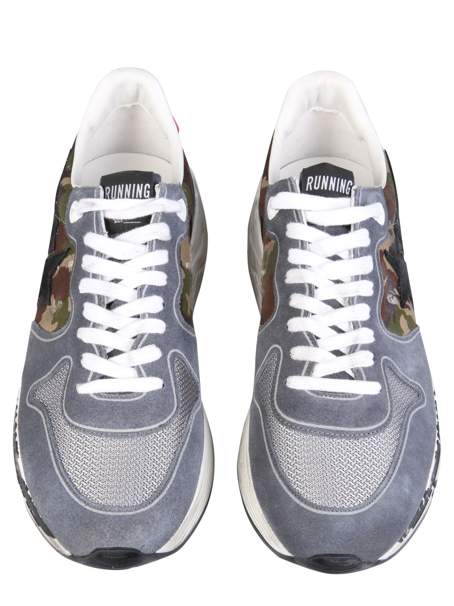 Golden goose camo running hot sale sneakers