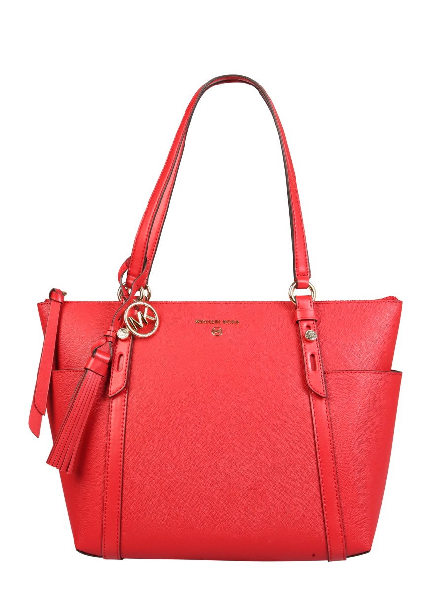 MICHAEL BY MICHAEL KORS NOMAD SAFFIANO LEATHER TOTE BAG Eleonora Bonucci