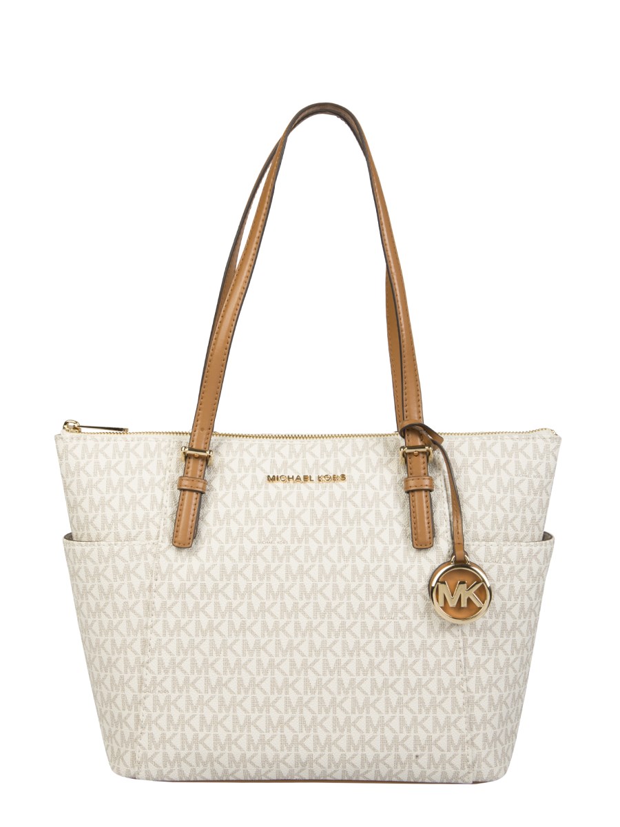 MICHAEL BY MICHAEL KORS - JET SET COATED CANVAS TOTE BAG - Eleonora Bonucci