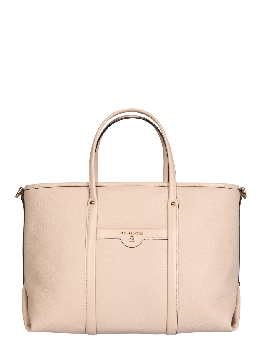 MICHAEL BY MICHAEL KORS - MEDIUM HAMMERED LEATHER BECK TOTE BAG - Eleonora  Bonucci