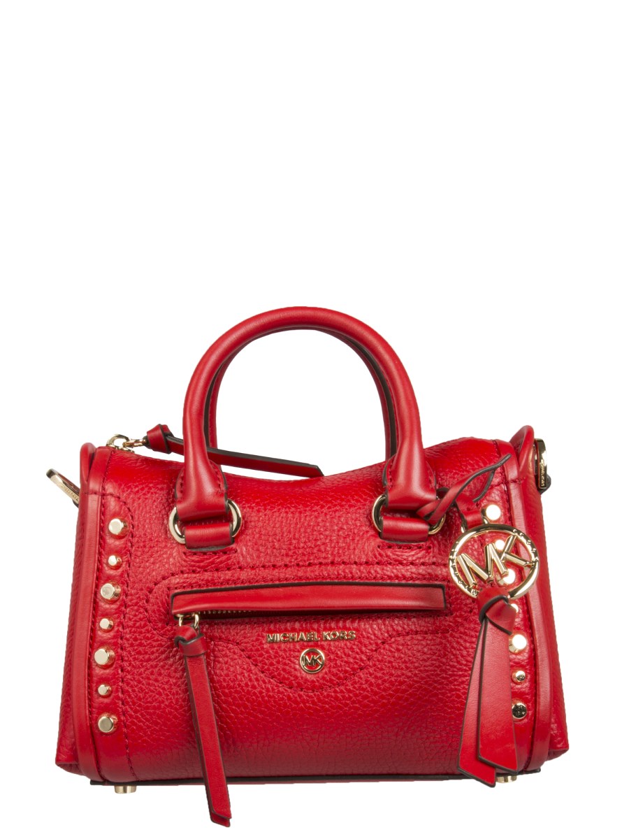 Michael Kors Small Carine Extra Shoulder Bag In Red