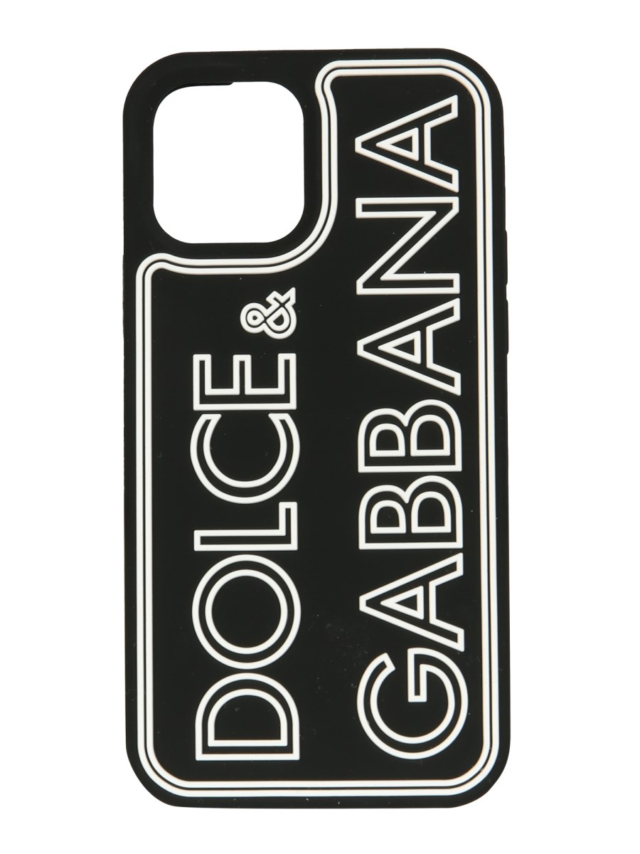 Dolce & Gabbana scribbled logo iPhone 12 Pro Max phone case