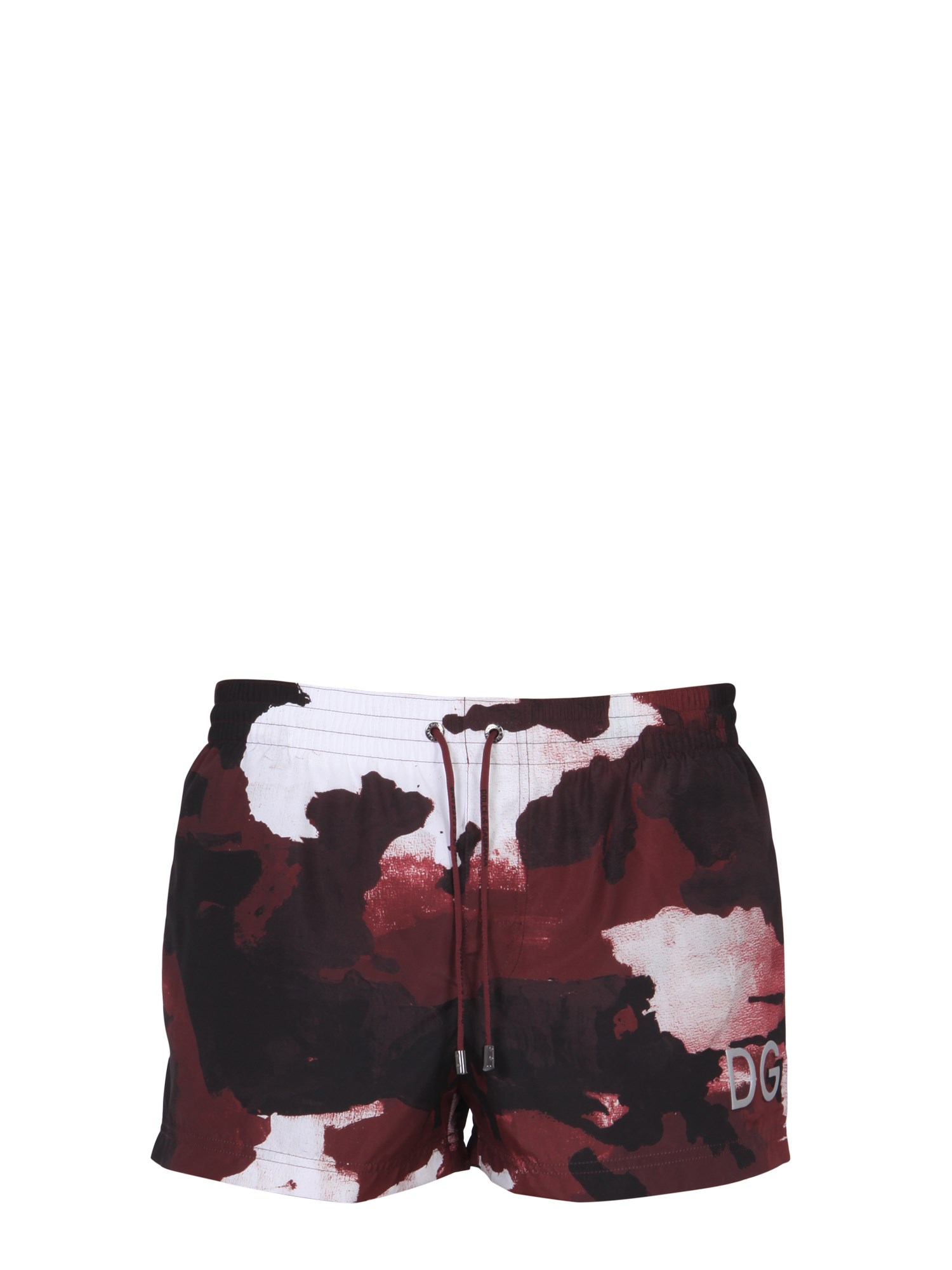 dolce & gabbana printed swimsuit