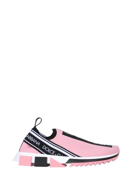 rose print sneakers
