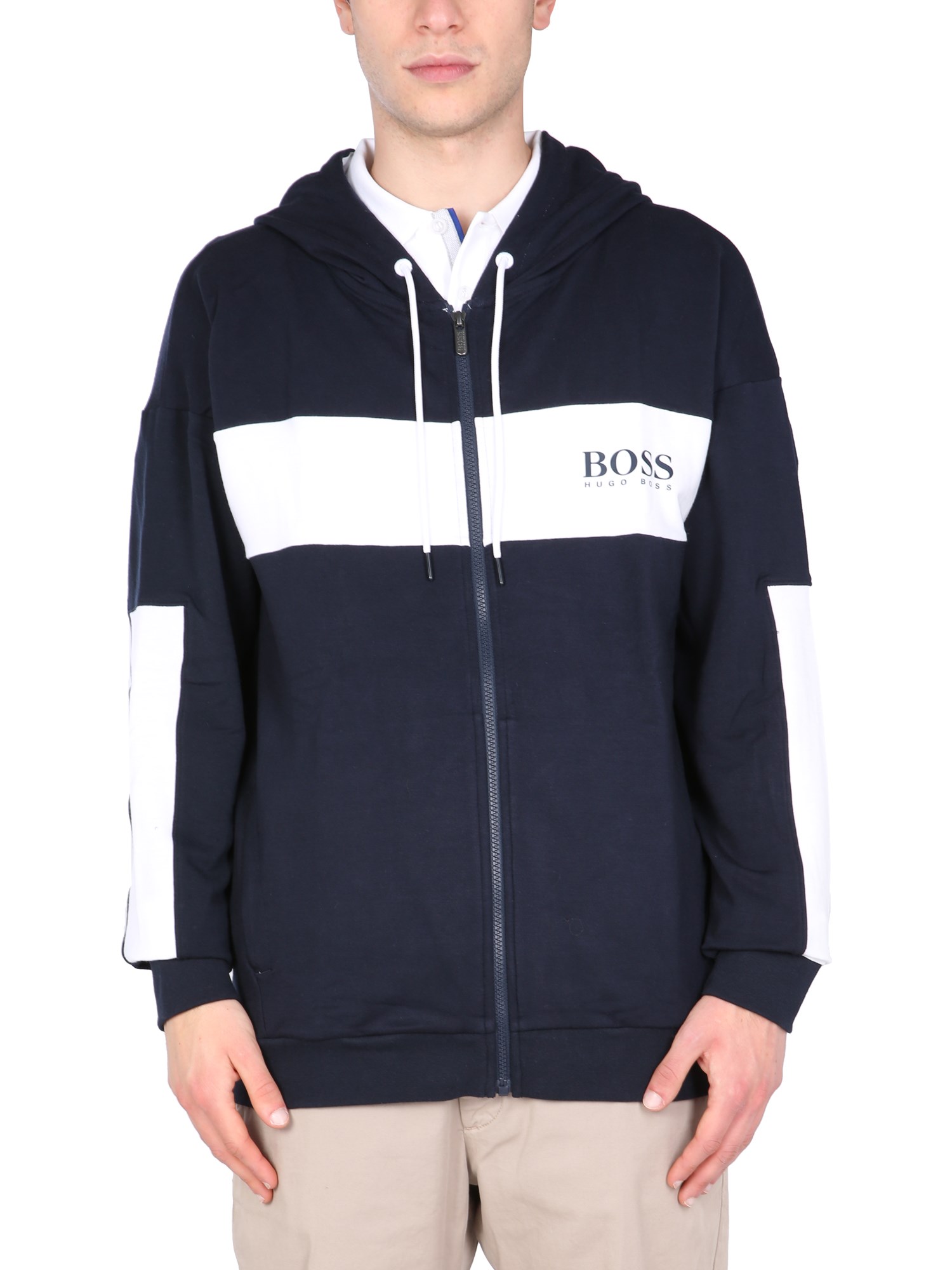 boss sweatshirt with logo