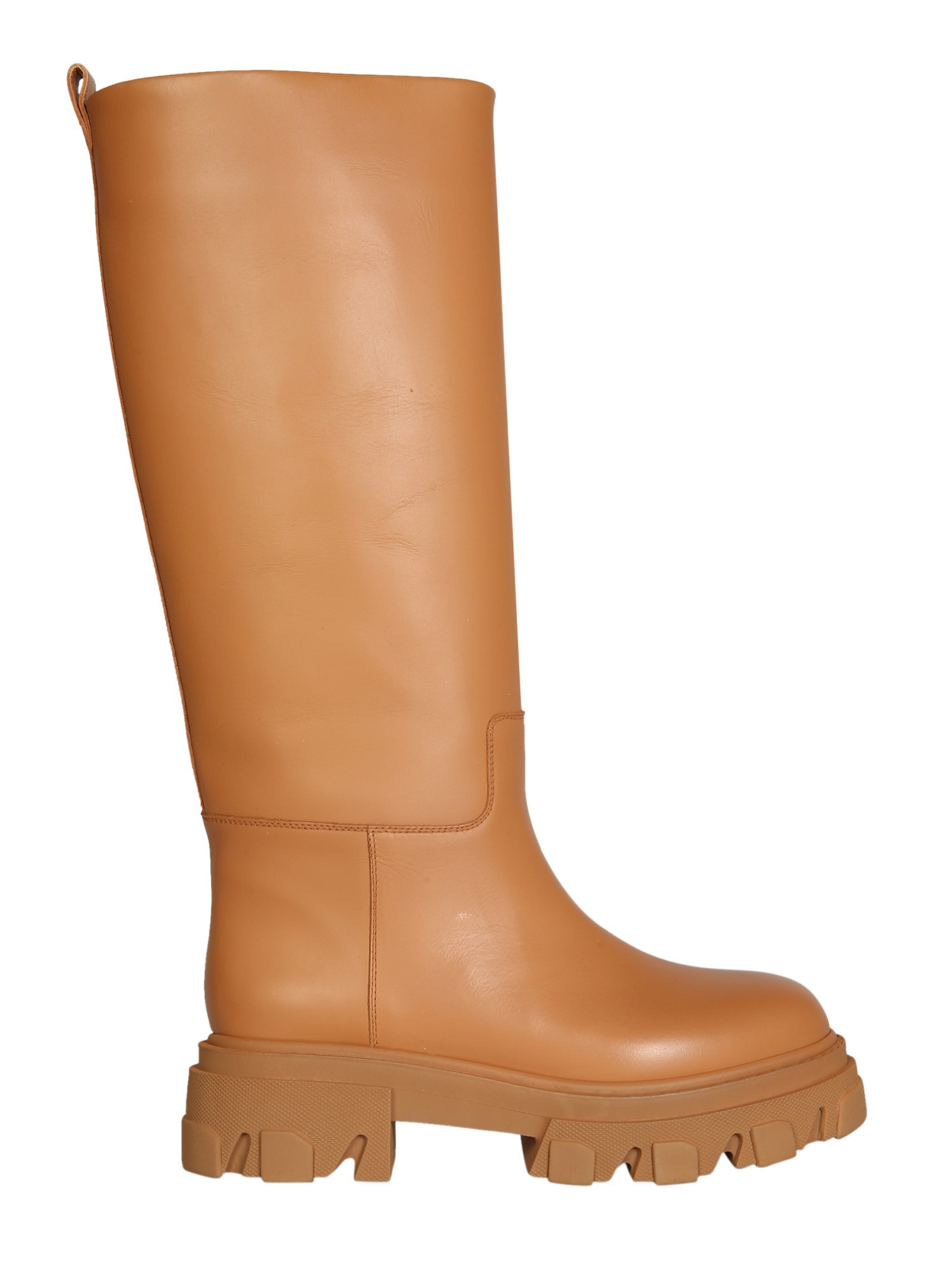 gia borghini anfibio in pelle