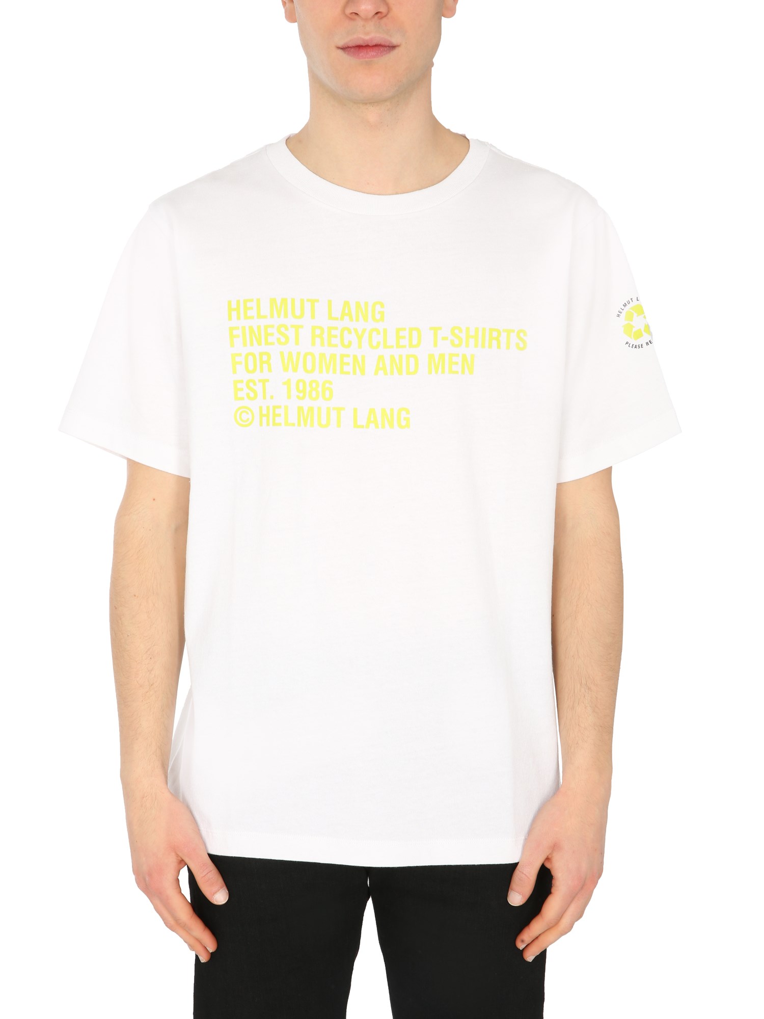 helmut lang crew neck t-shirt