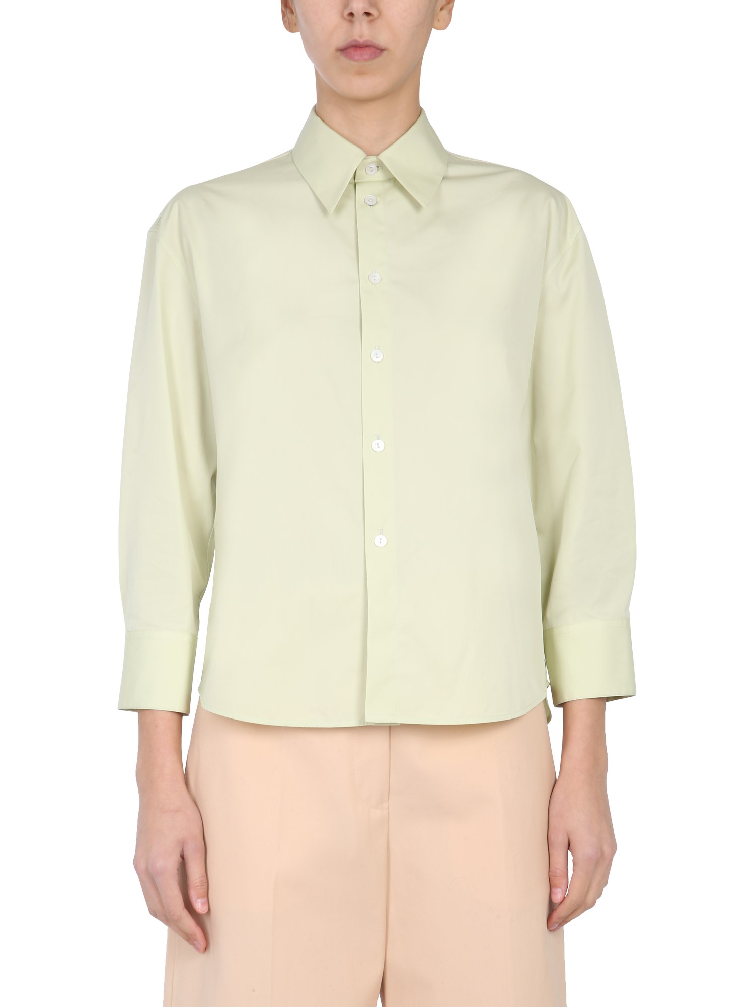 jil sander organic cotton shirt