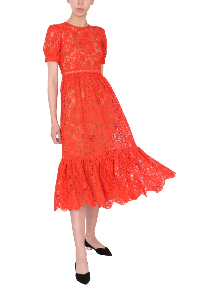 chinese dress ladies Self Portrait Women's Red Bandeau Crepe Midi Dress, Red, 10 at Amazon  Women's Clothing store