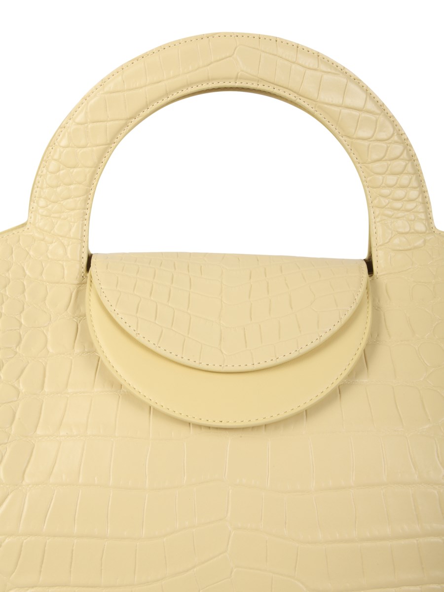 Bottega Veneta® Women's Reversible Tote Bag in Fondant / Bitter