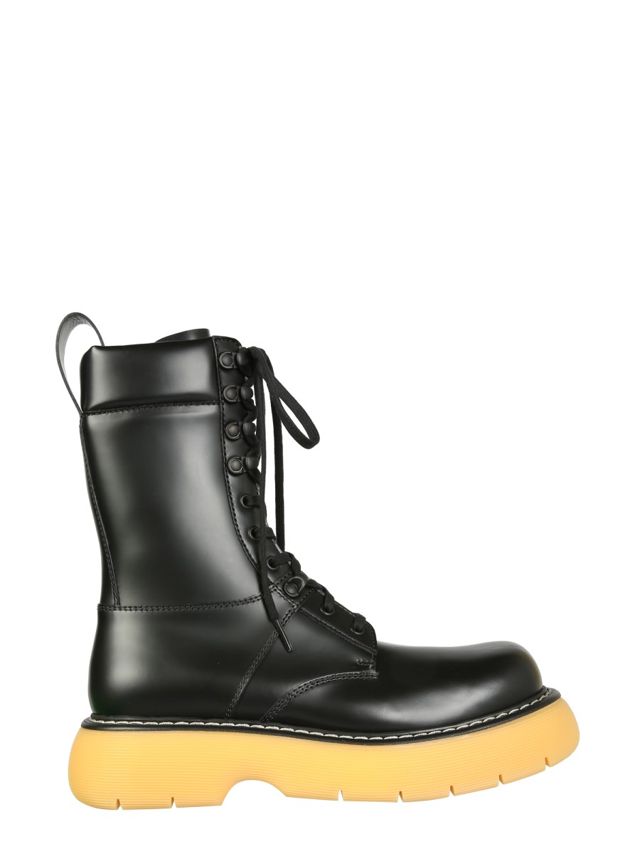 Bottega veneta combat boots hotsell