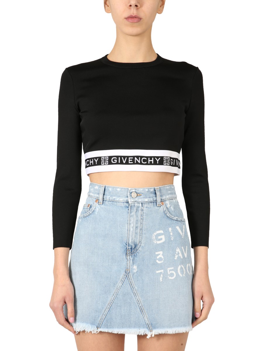 Givenchy 2025 cropped sweater