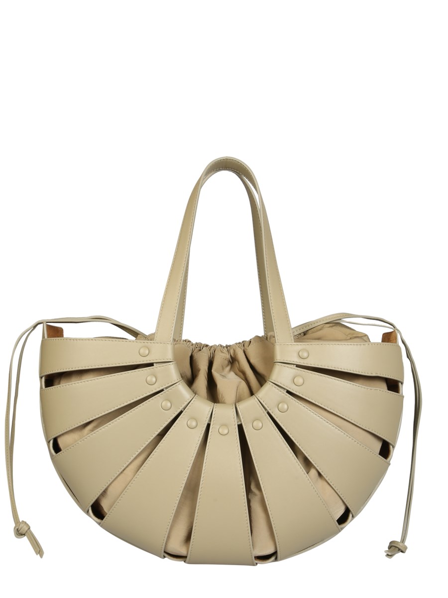 BOTTEGA VENETA - BORSA THE SHELL CUT-OUT IN PELLE - Eleonora Bonucci