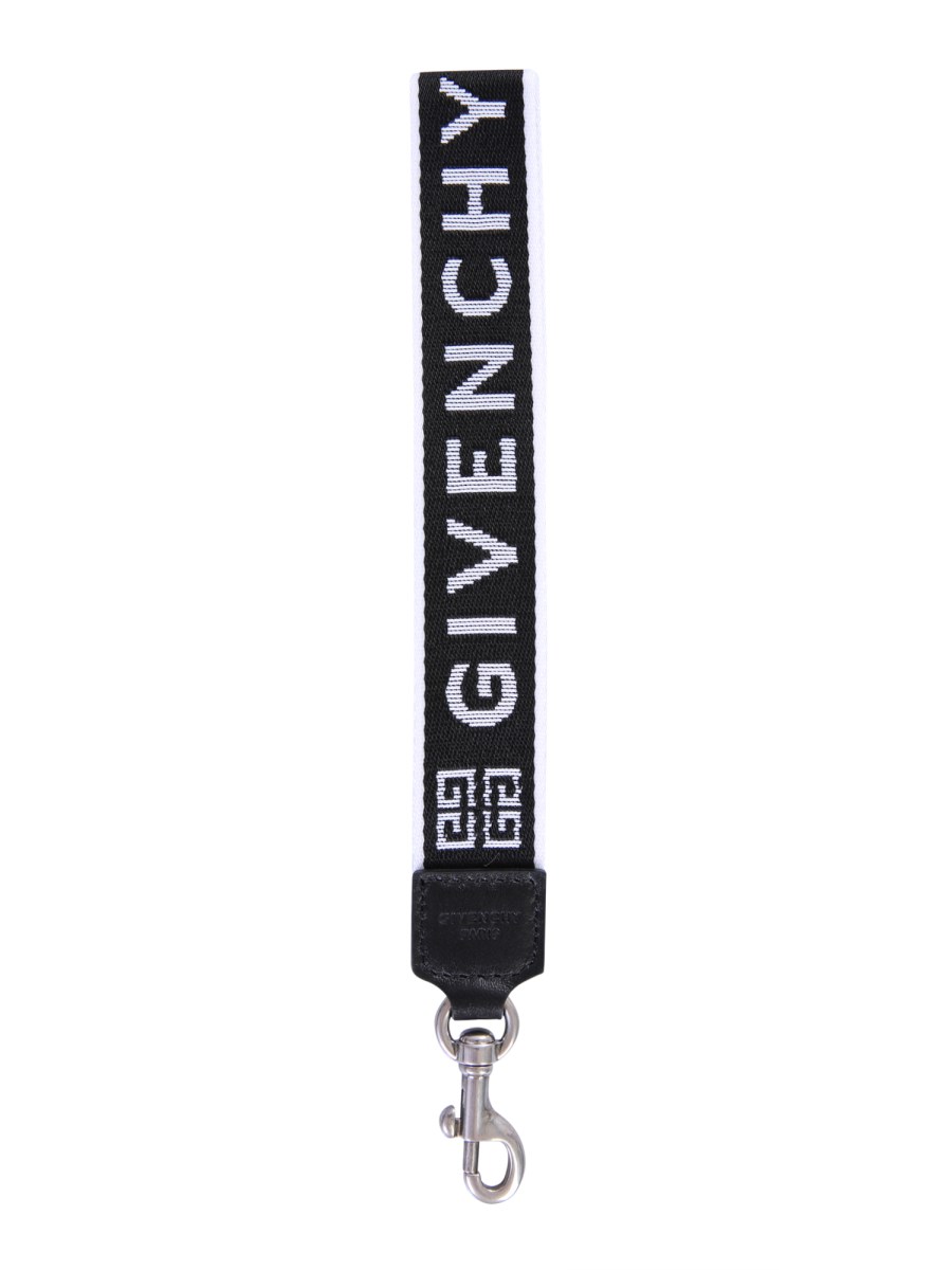 Givenchy Lanyard Keychain in Black for Men