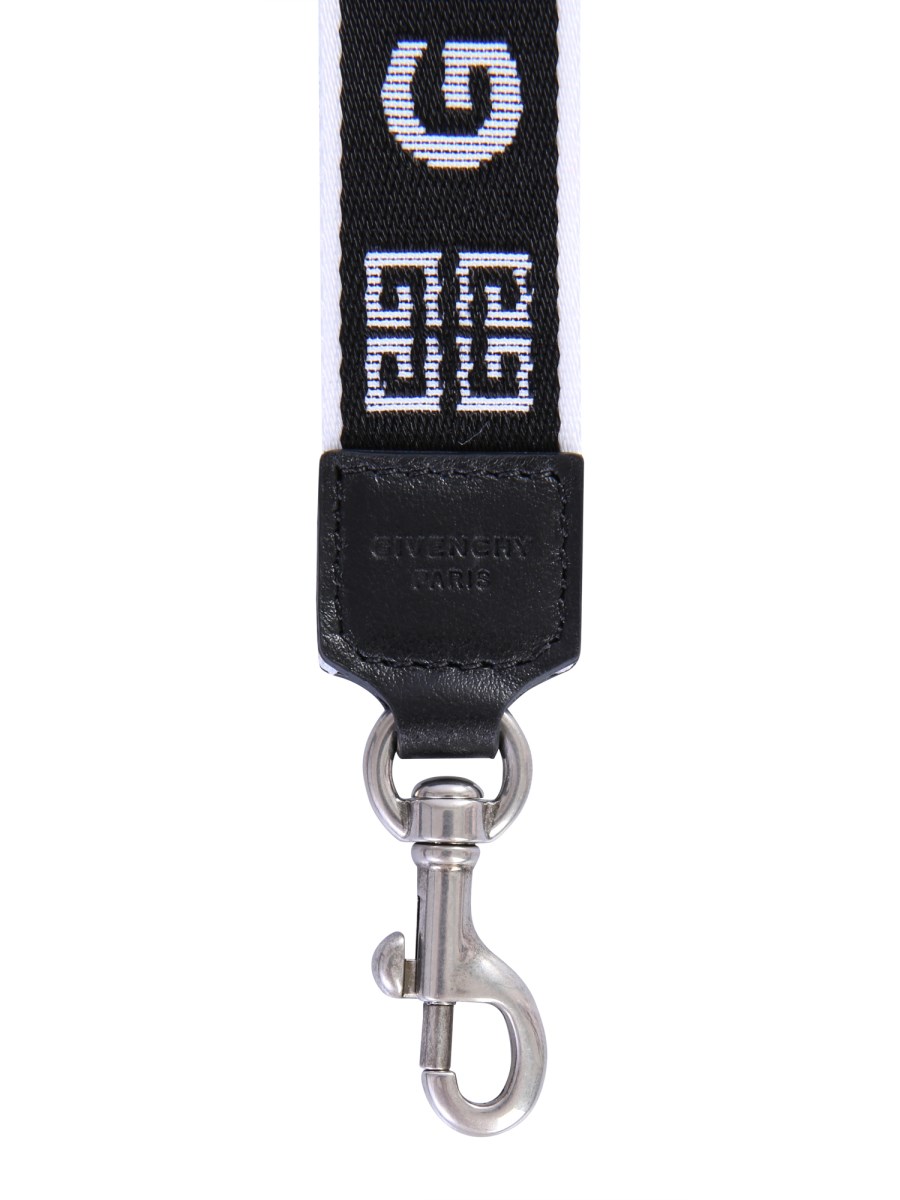 Givenchy Lanyard Keychain in Black for Men