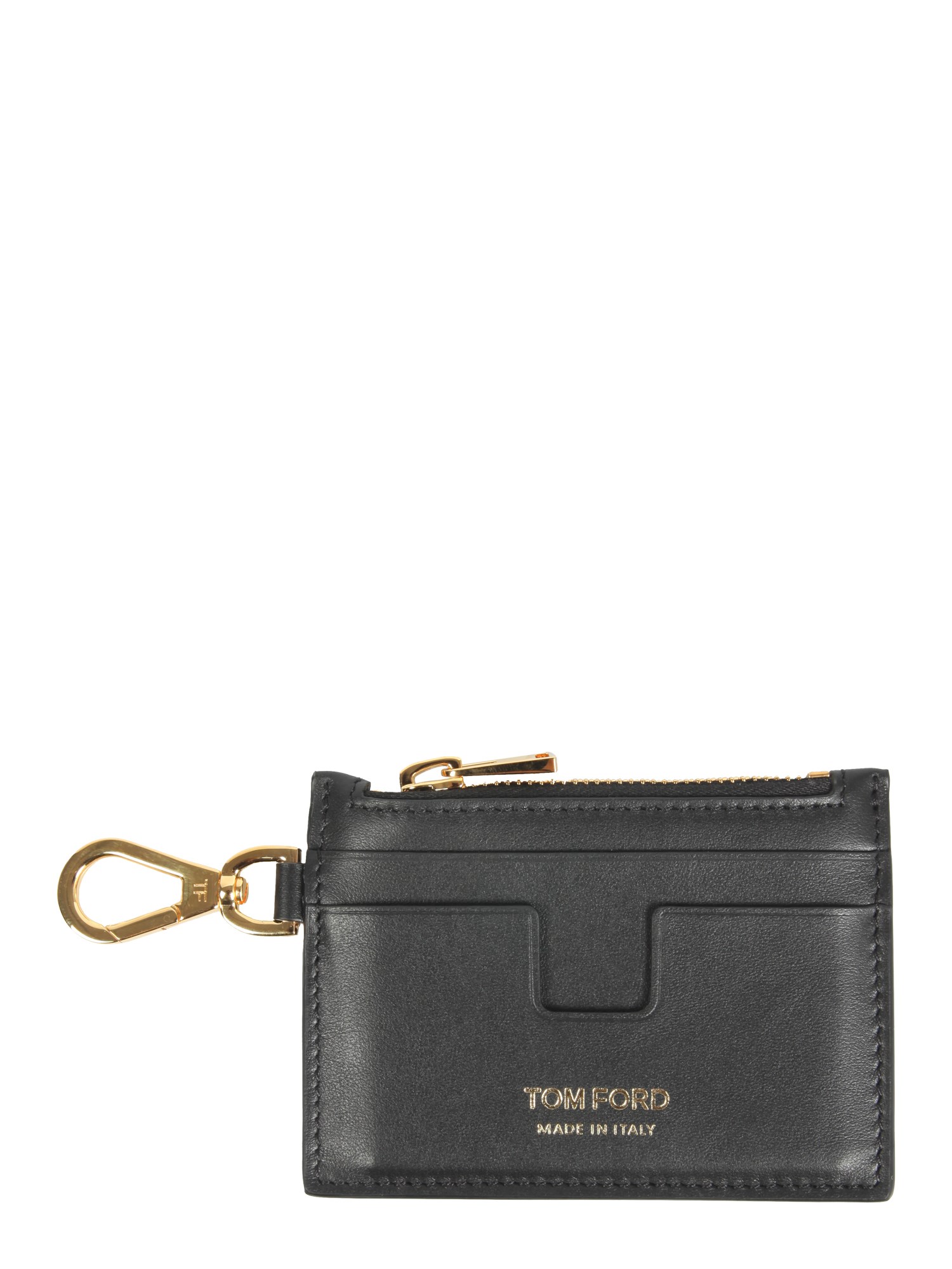 TOM FORD CARD HOLDER WITH ZIP,198517
