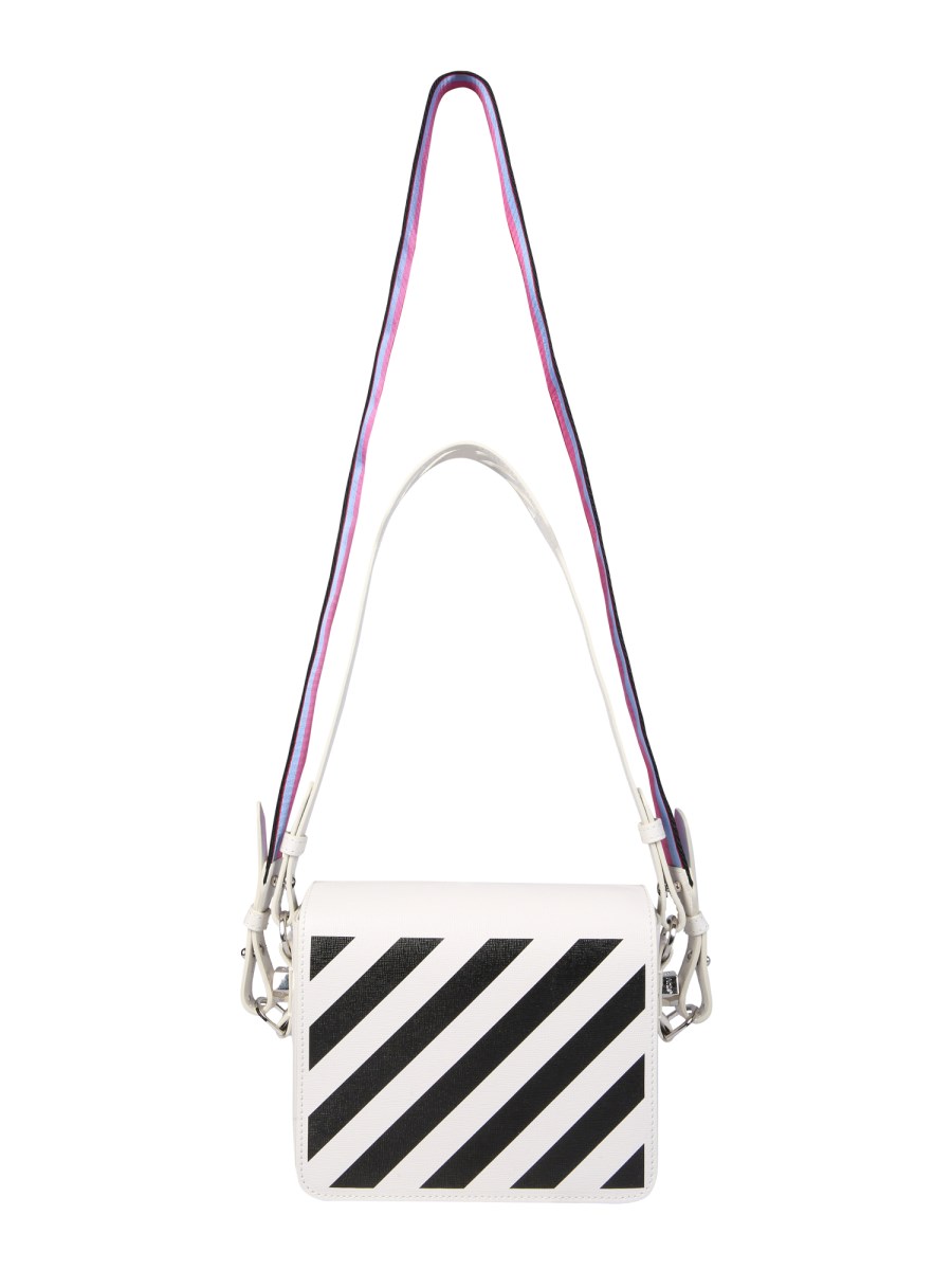 Binder clip leather shoulder bag hotsell