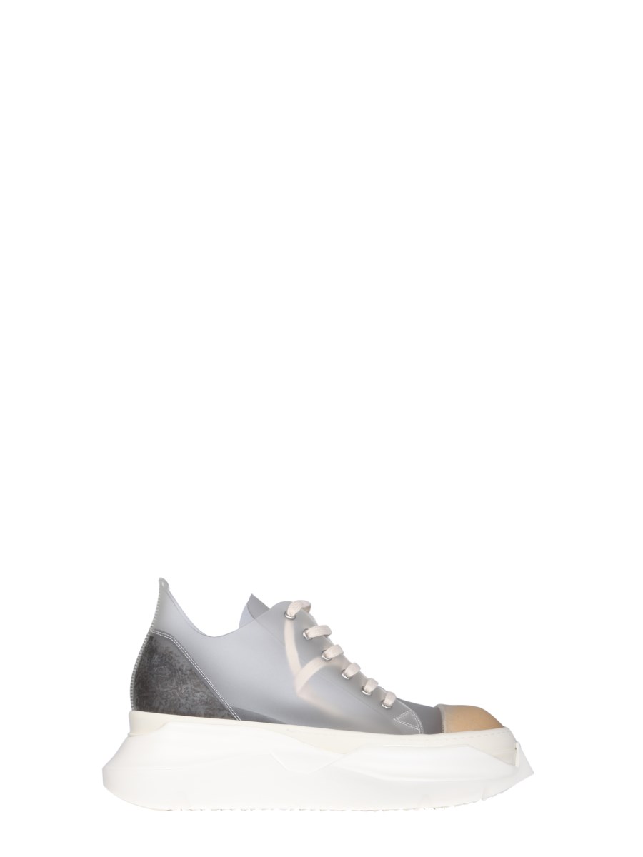 RICK OWENS DRKSHDW - LOW ABSTRACT TRANSPARENT PVC SNEAKERS