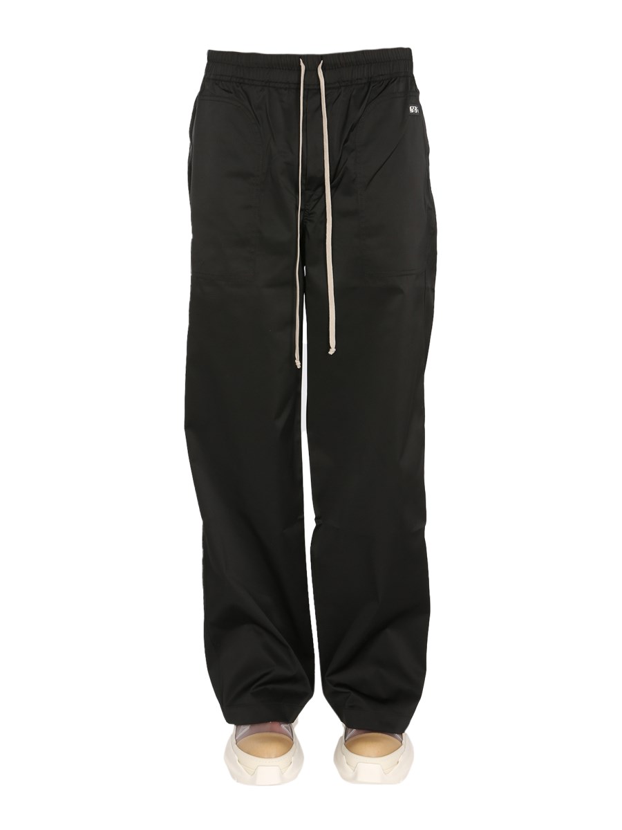 RICK OWENS DRKSHDW - APOSTLE NYLON PANTS WITH DRAWSTRING - Eleonora  Bonucci