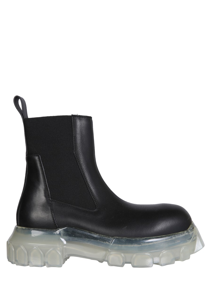 RICK OWENS - BEATLE BOZO TRACTOR BOOTS - Eleonora Bonucci