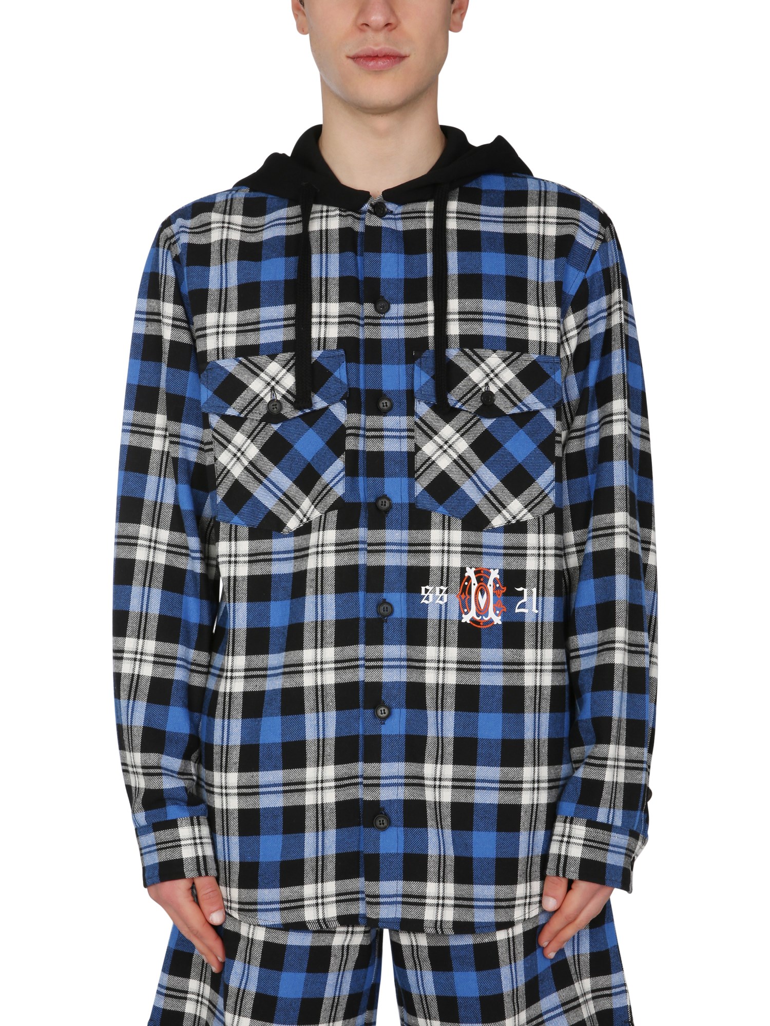marcelo burlon county of milan hooded shirt
