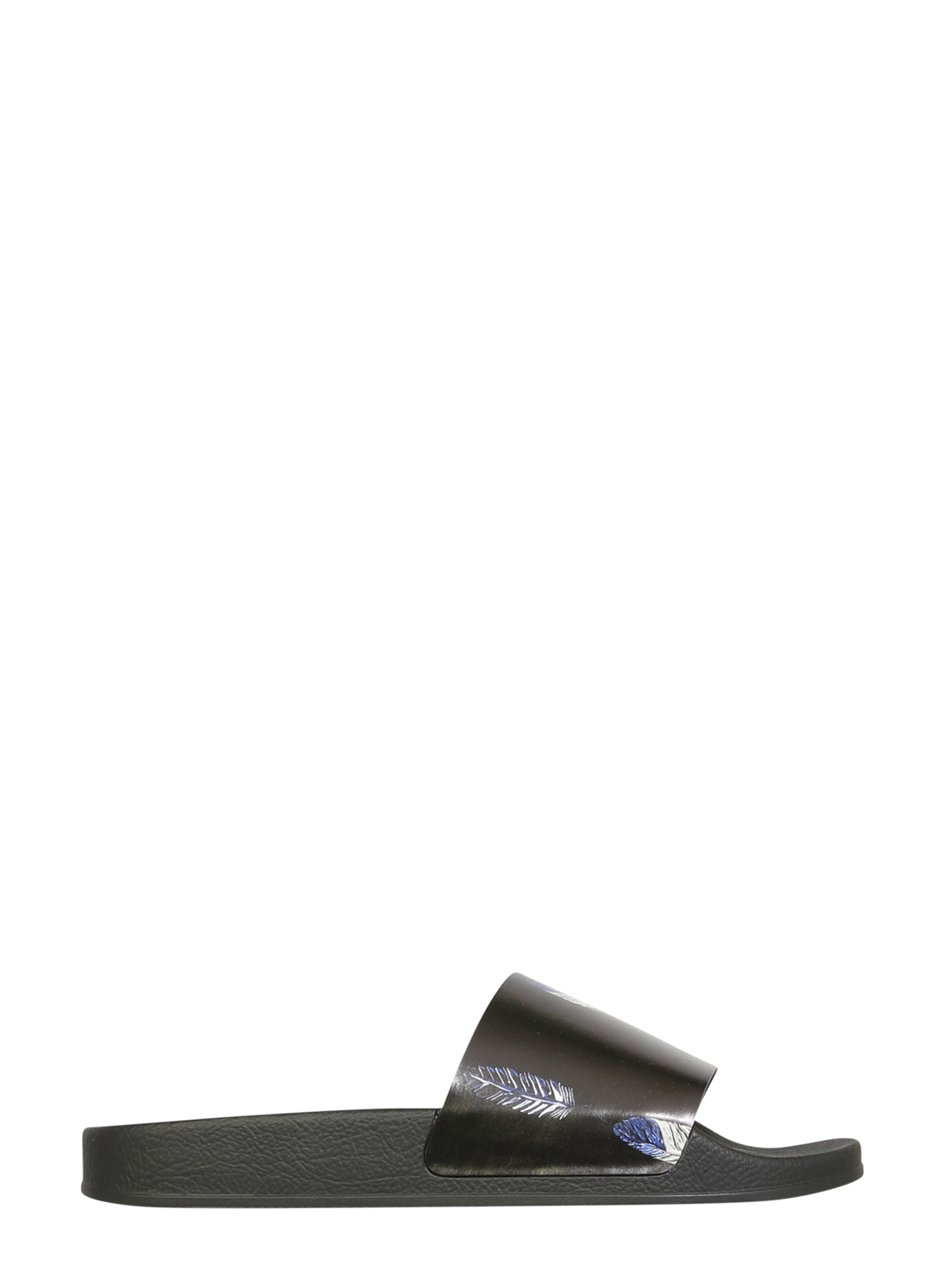 marcelo burlon county of milan slide sandals