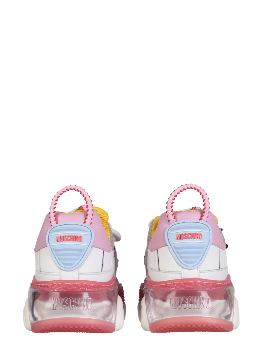 MOSCHINO - TEDDY POP RUNNING SNEAKERS - Eleonora Bonucci
