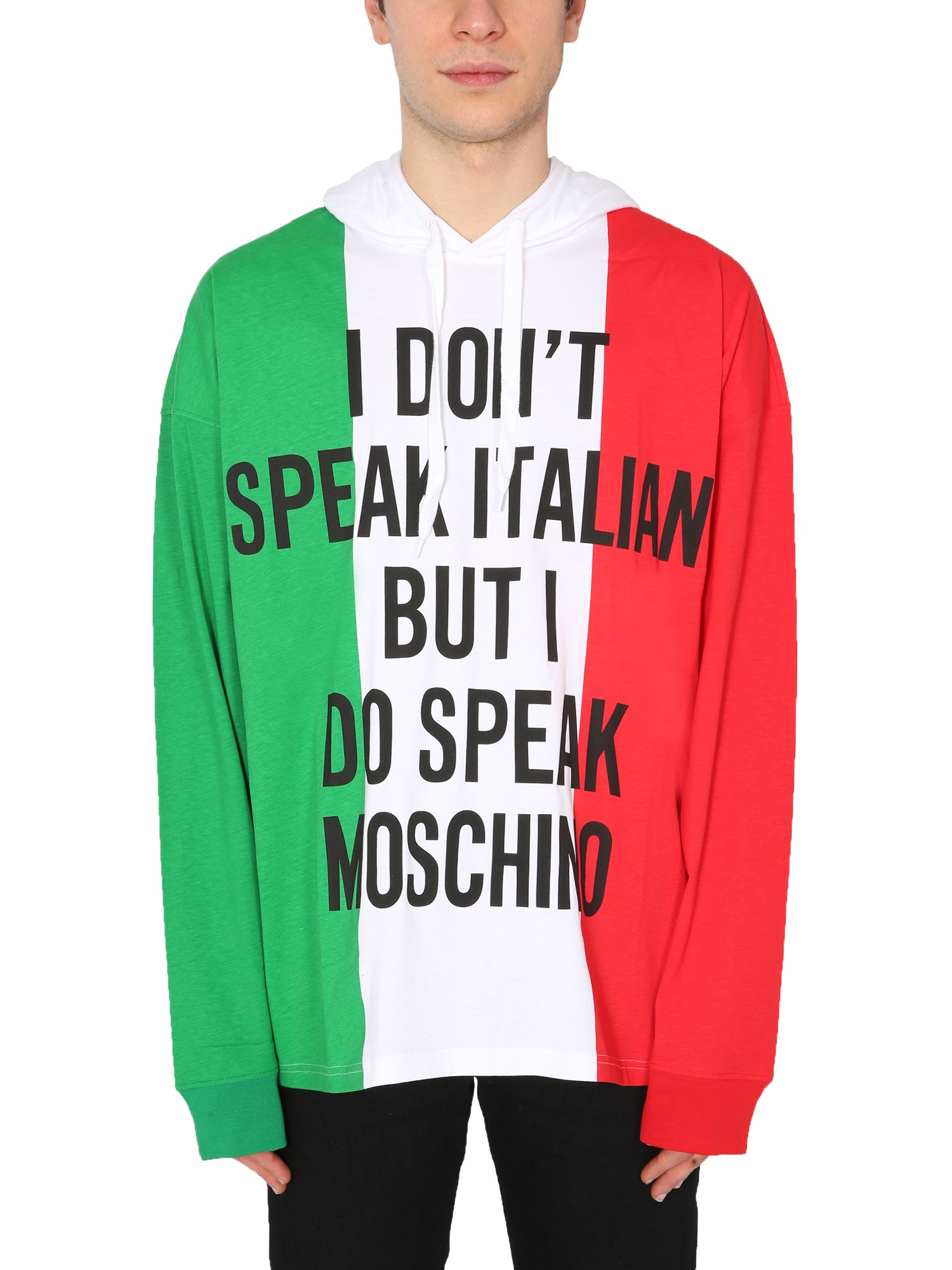 moschino hoodie