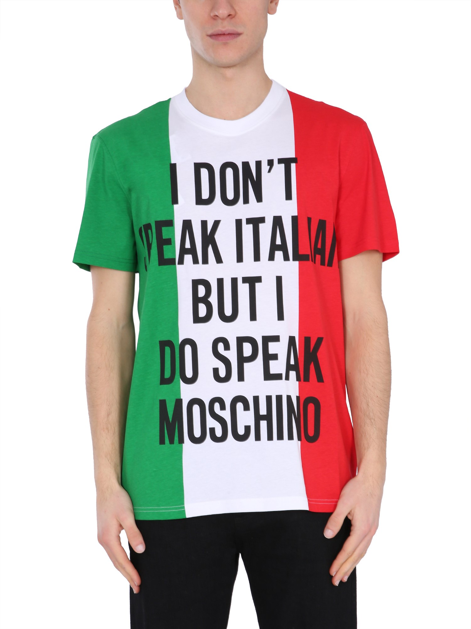 moschino crew neck t-shirt