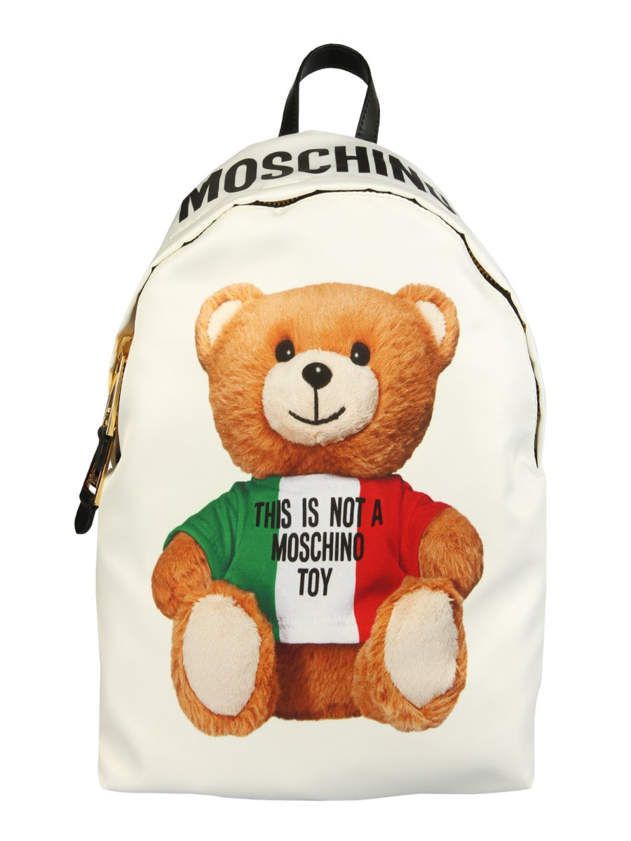 Moschino teddy bear backpack sale