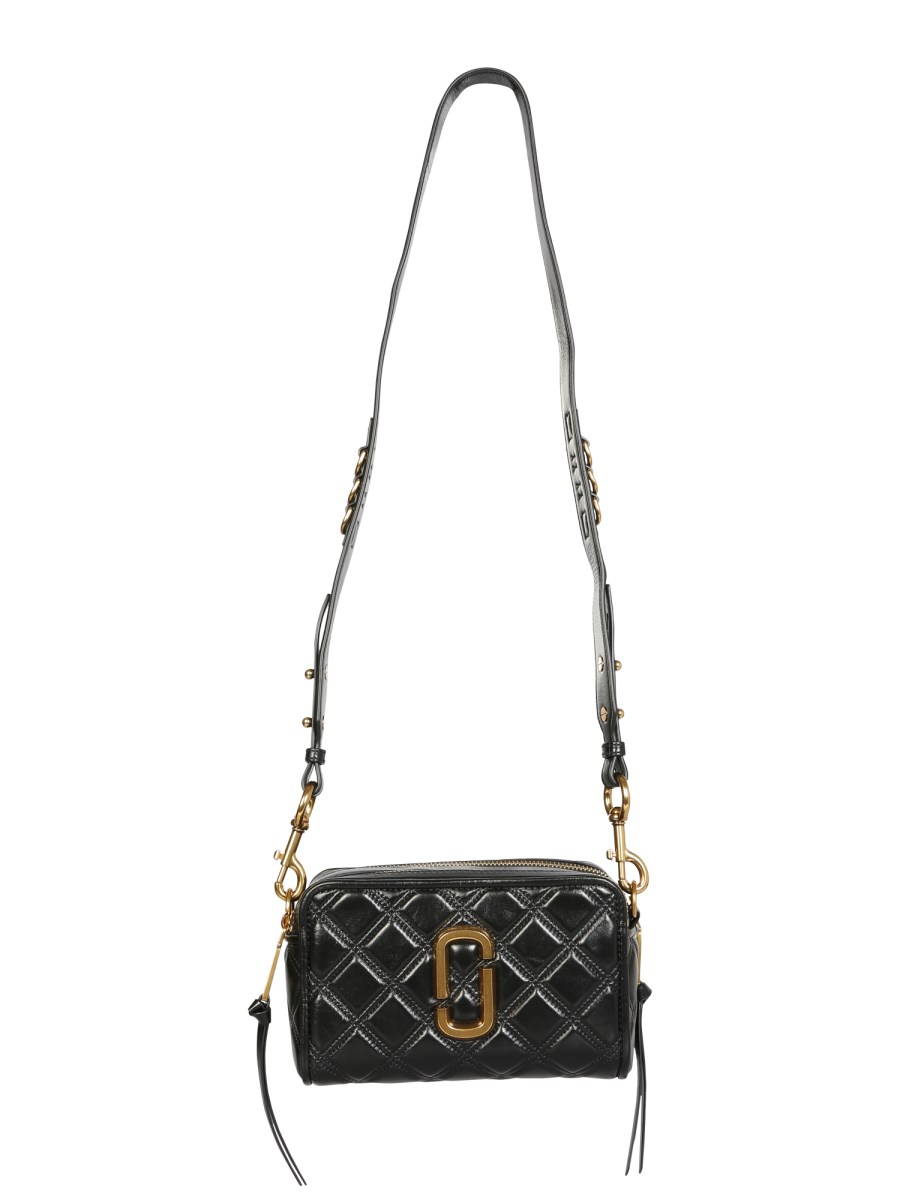 Marc Jacobs The Quilted Softshot 21 Bag in Black