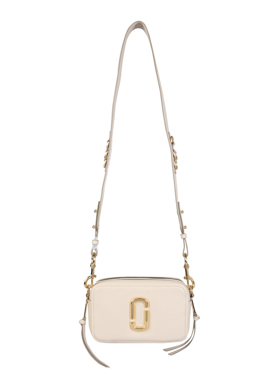 MARC JACOBS - SOFTSHOT 21 HAMMERED LEATHER BAG - Eleonora Bonucci