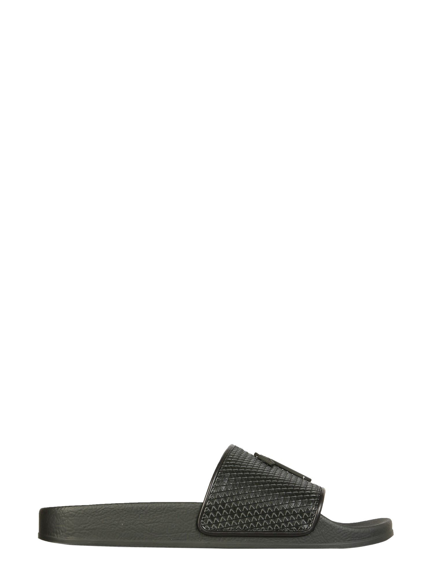giuseppe zanotti rubber slide sandals