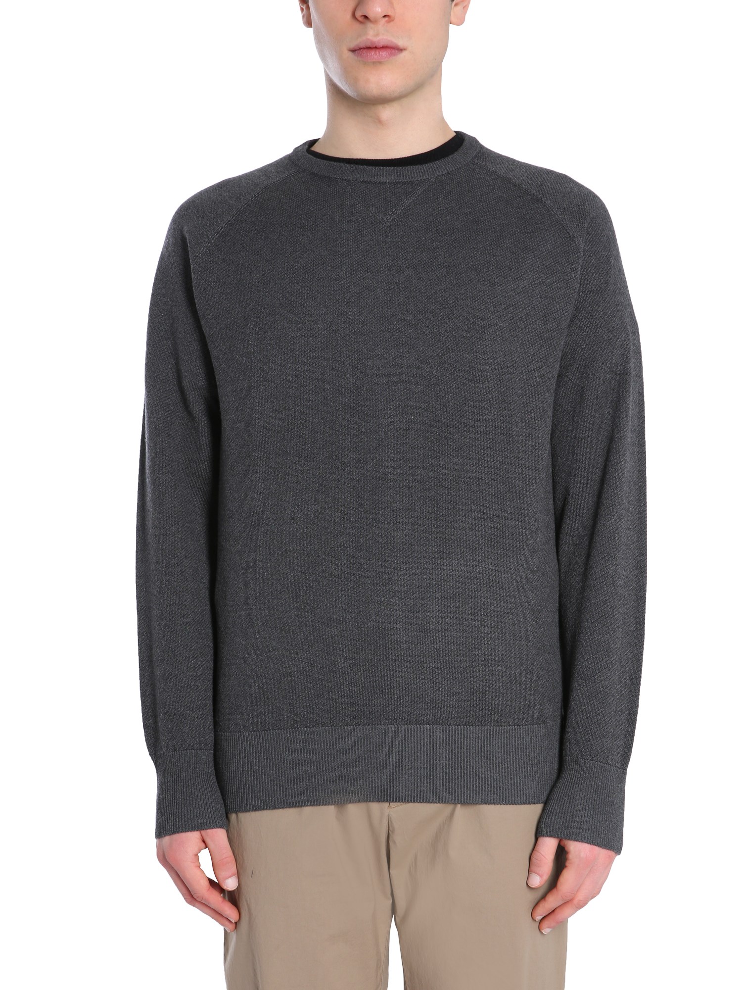 aspesi crew neck sweater
