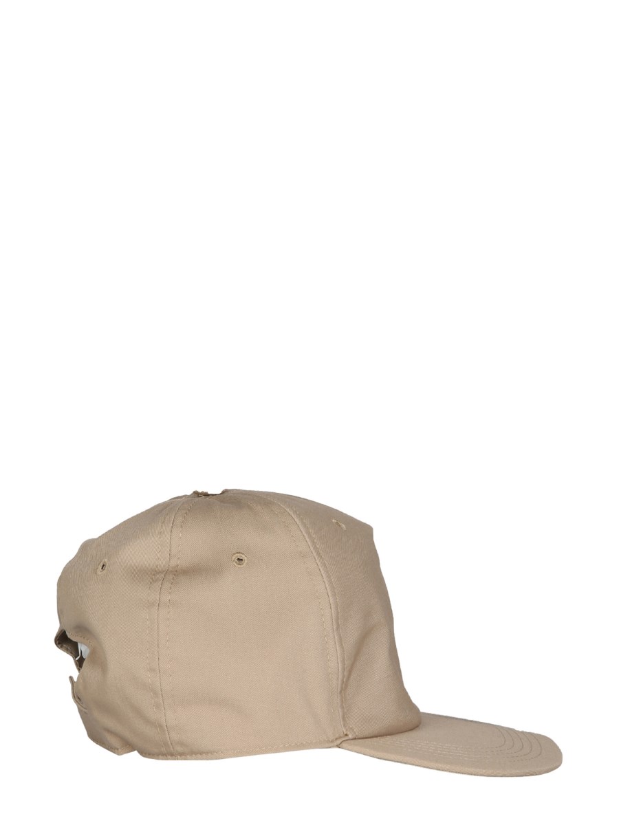 MM6 MAISON MARGIELA - COTTON TWILL SNAPBACK HAT WITH 