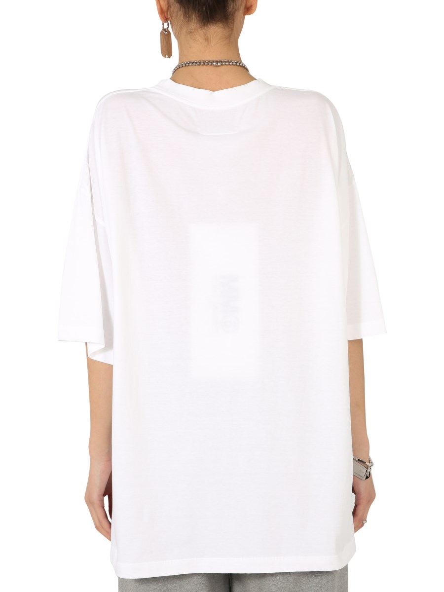 MM6 マルジェラ LUCKYBISCUITS Tシャツ MM6 Maison Margiela Lucky Biscuits T-Shirt - white | Garmentory