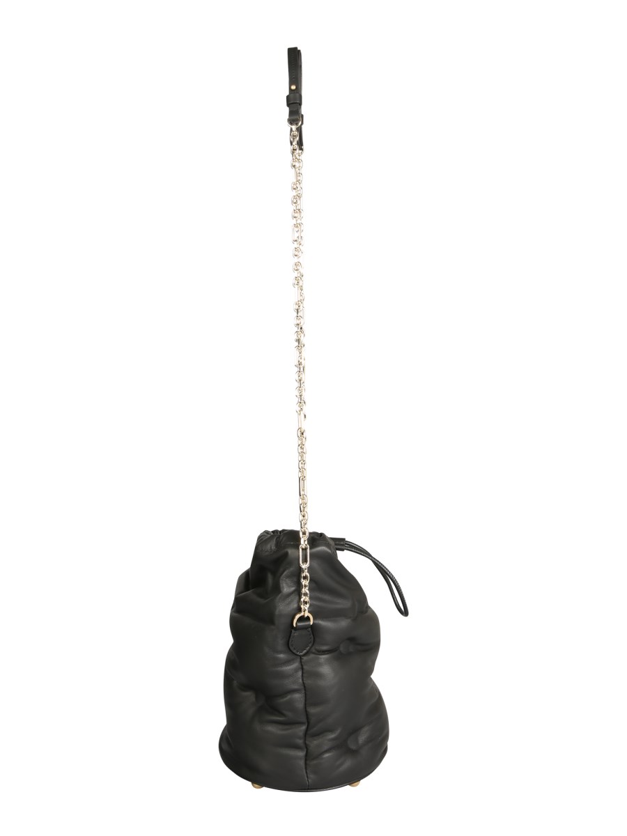 MAISON MARGIELA - GLAM SLAM LEATHER BUCKET BAG - Eleonora