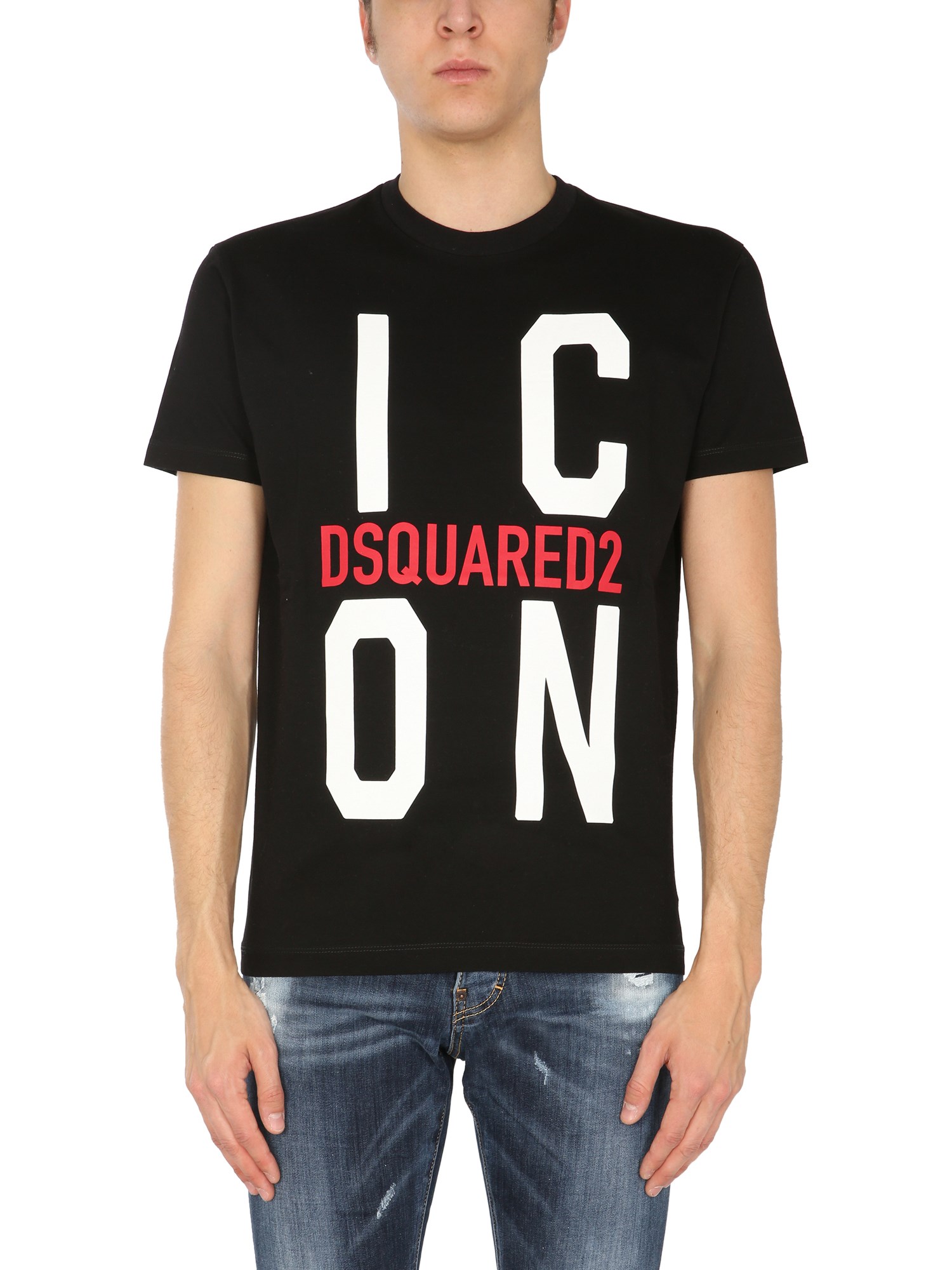 DSQUARED2 T-SHIRT WITH LOGO,202898