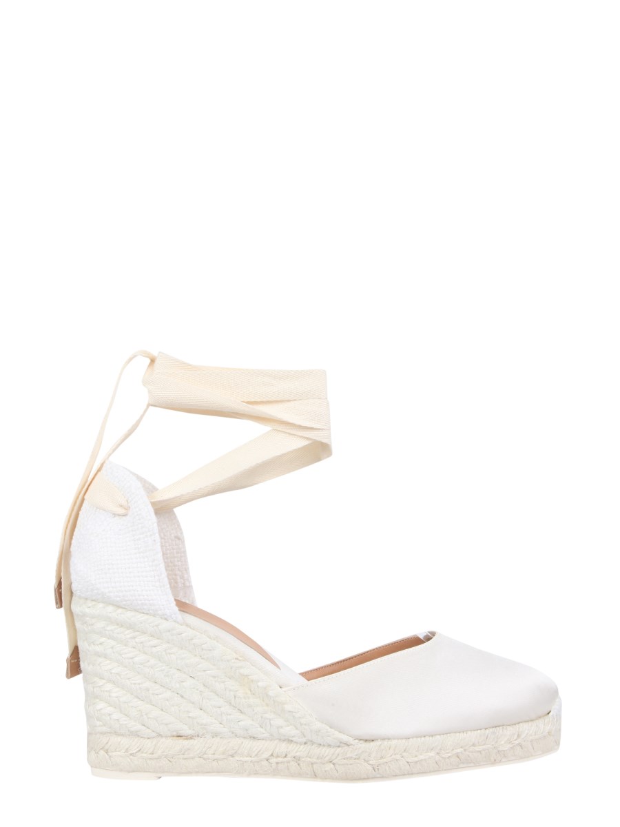 CASTANER CUTE SATIN ESPADRILLES WITH WEDGE Eleonora Bonucci