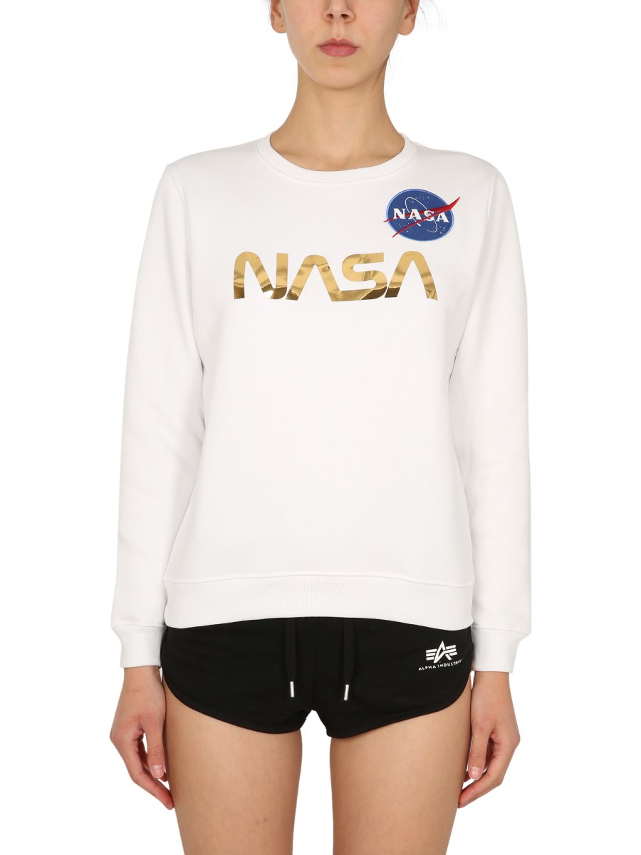 Alpha shop nasa sweatshirt