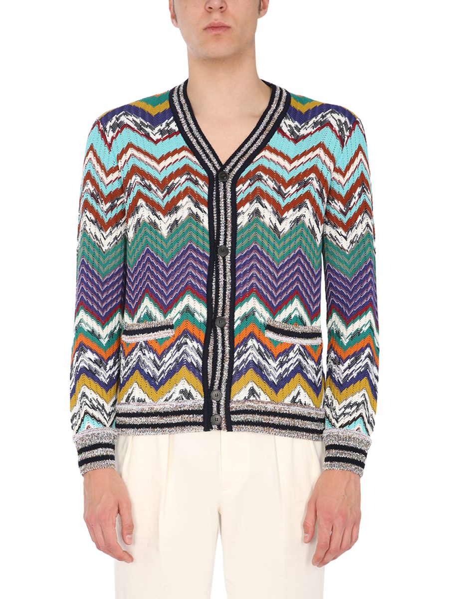 Missoni cardigan mens best sale