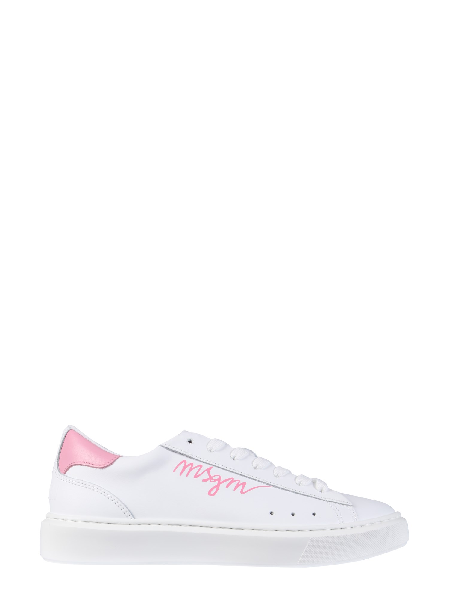 msgm sneakers with logo