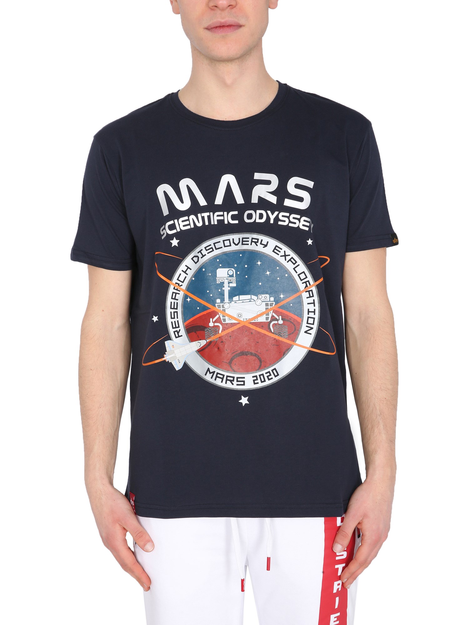 alpha industries "mission to mars" t-shirt
