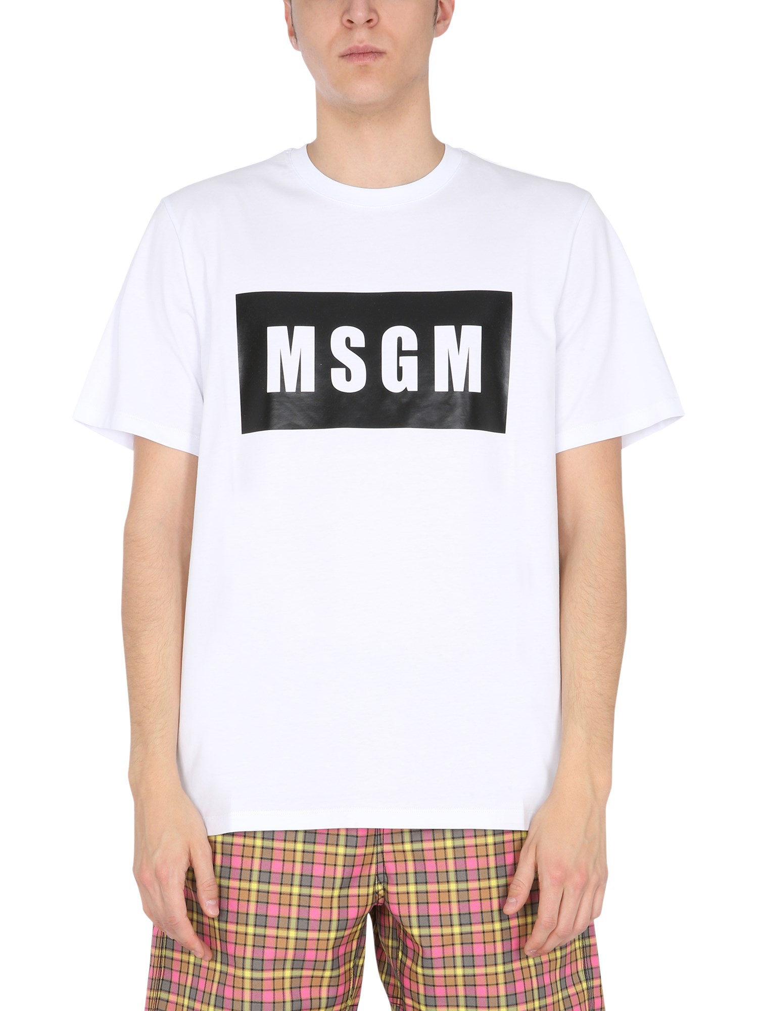 msgm crew neck t-shirt