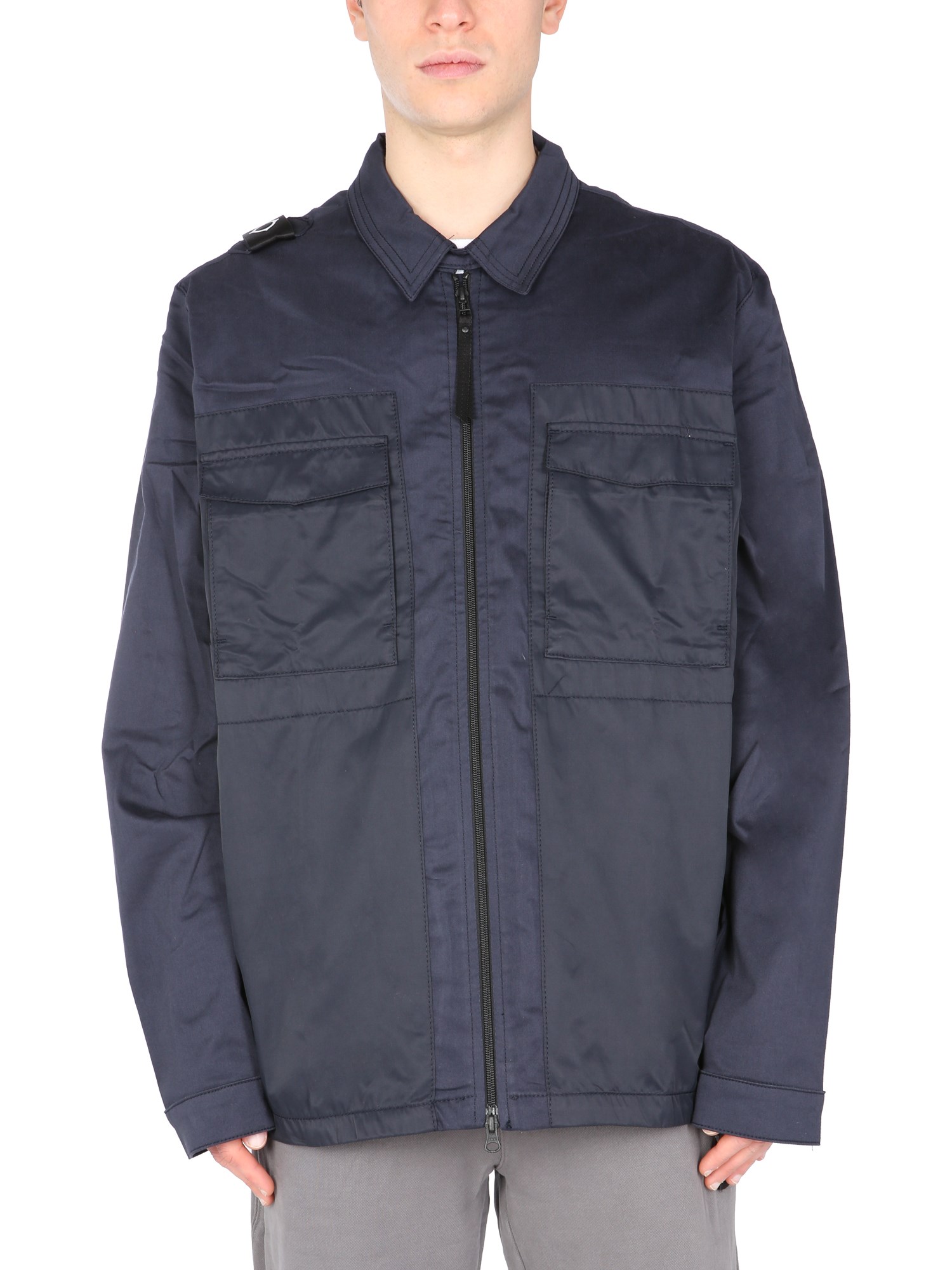 ma. strum shirt with zip