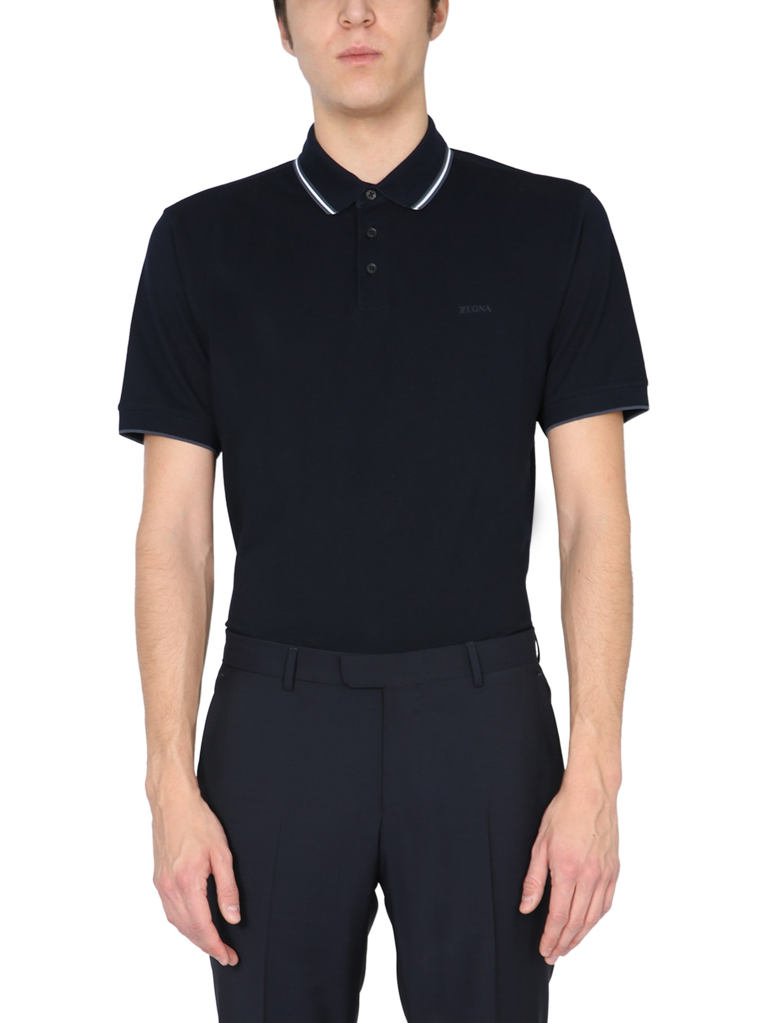 z zegna polo with logo