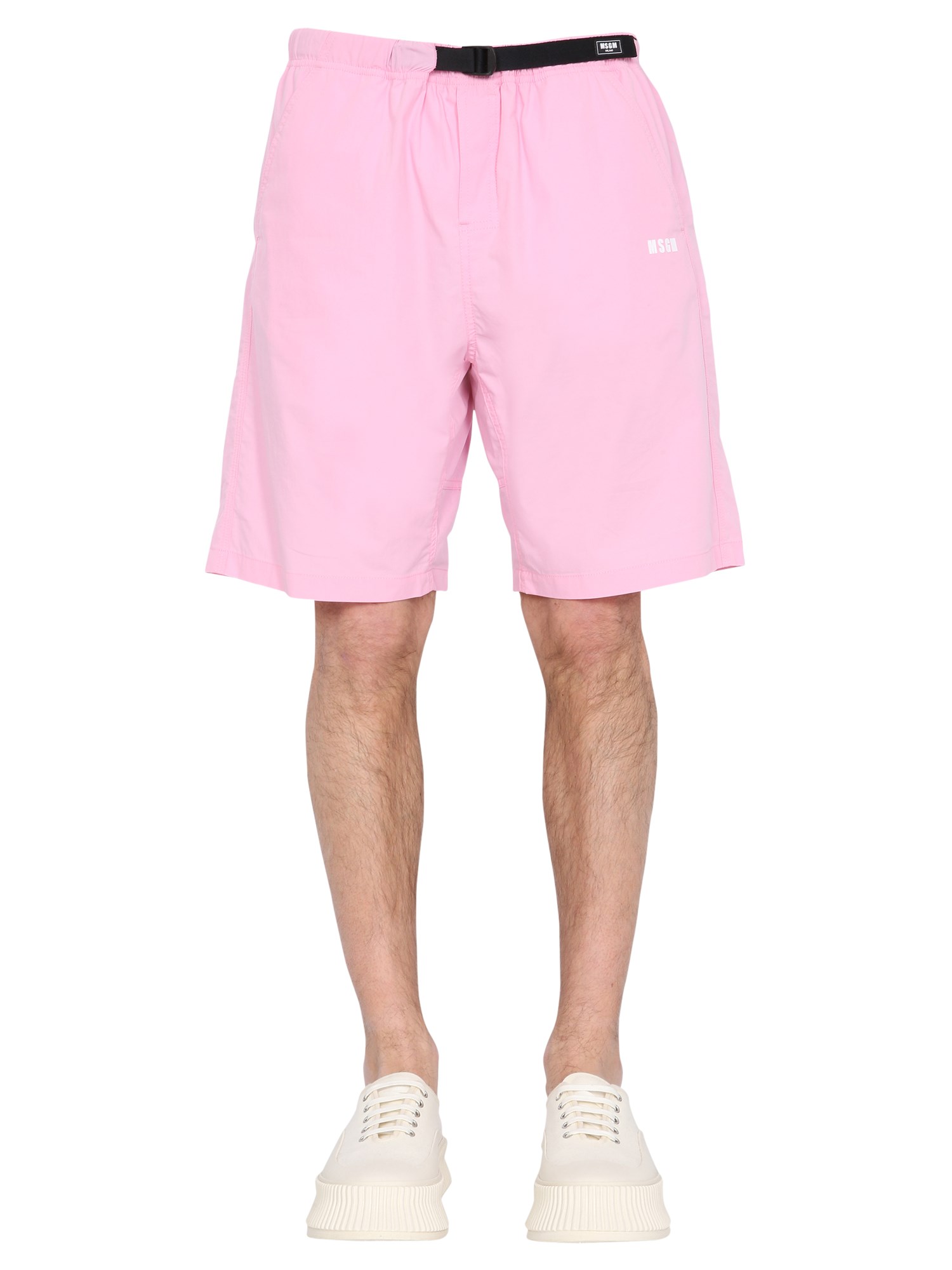 msgm cotton bermuda